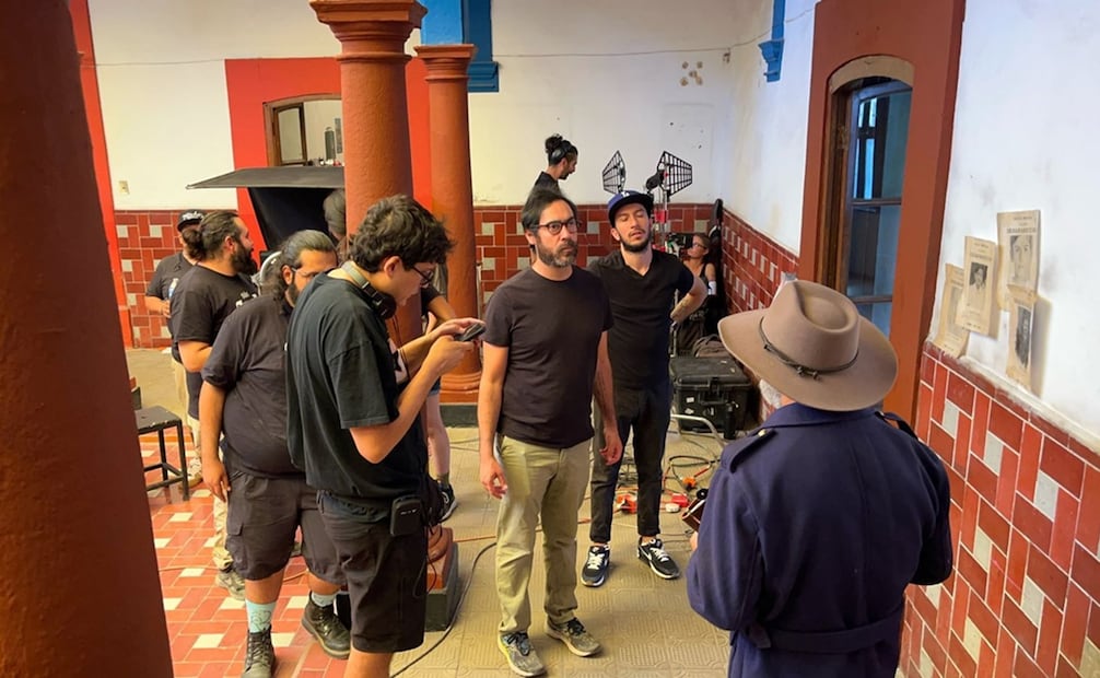 Rodaje de la película "El Ritual del Nahual" en comunidades de SLP