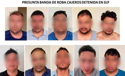 Dictan prisión preventiva a integrantes de banda que robaba cajeros automáticos 