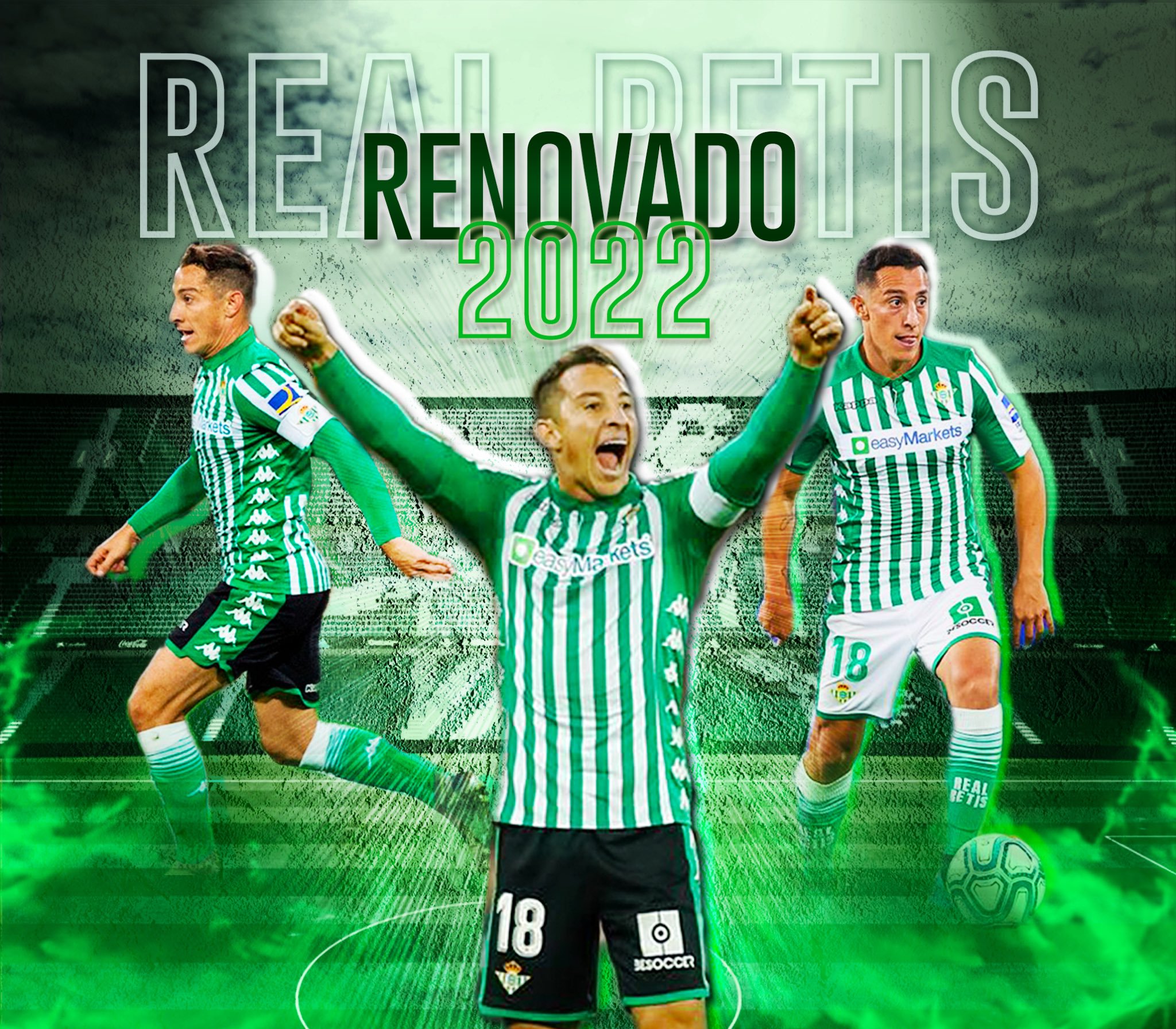Andrés Guardado renueva con el Betis hasta 2022