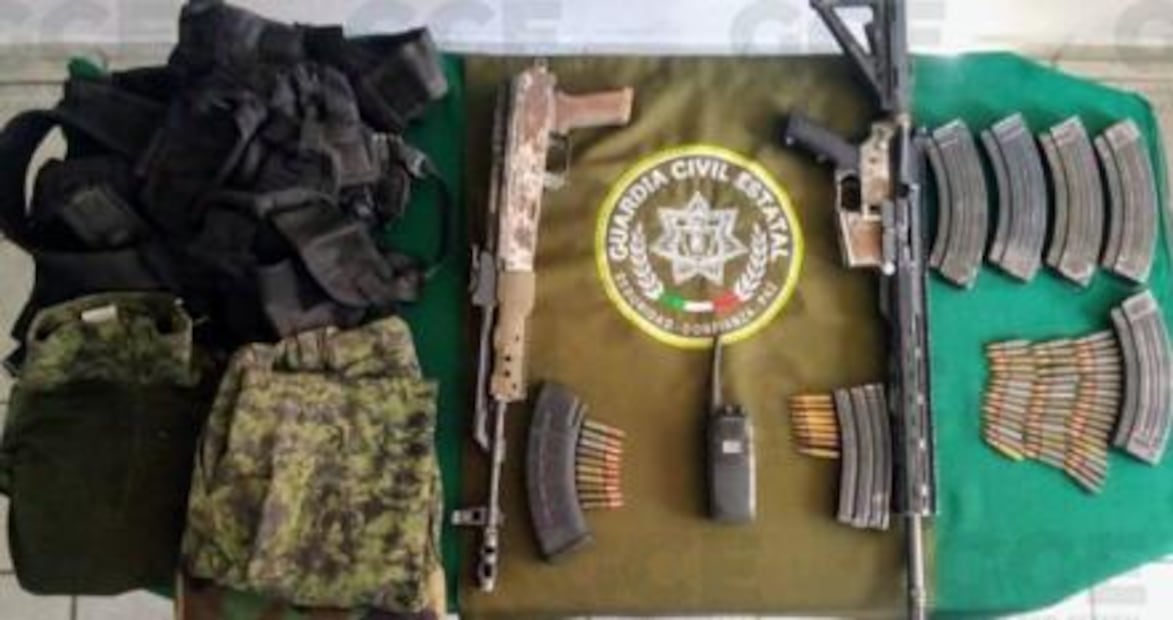 Detienen en Tamuín a dos presuntos miembros del crimen que atacaron a tiros a Guardias Civiles de SLP