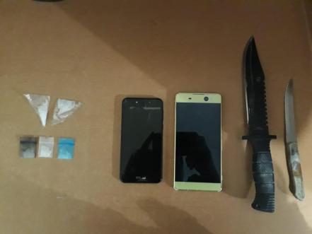 Detienen a tres presuntos ladrones en Villa de Cactus