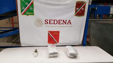 Aseguran tres kilos de marihuana en aeropuerto de San Luis Potosí