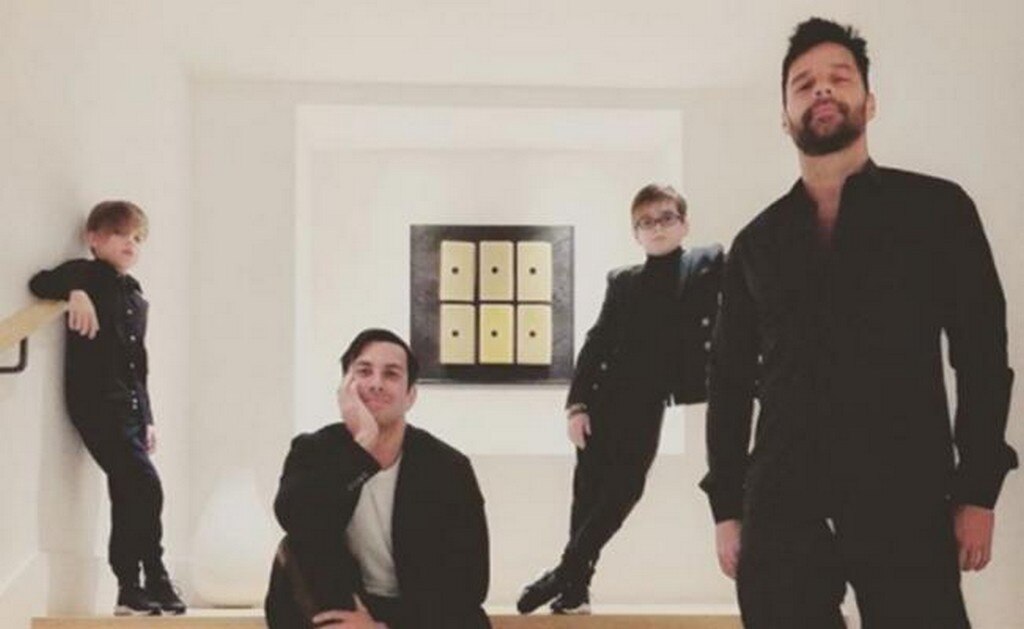 "¿Por qué tenemos dos papás?", le preguntan sus hijos a Ricky Martin
