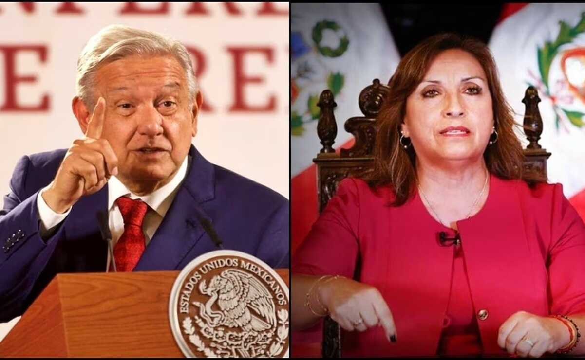AMLO pone en pausa las relaciones comerciales y económicas con Perú. Fotos: Especiales