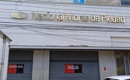 Huelga nacional de trabajadores del Monte de Piedad ya supera los 100 días; acusan violaciones al contrato