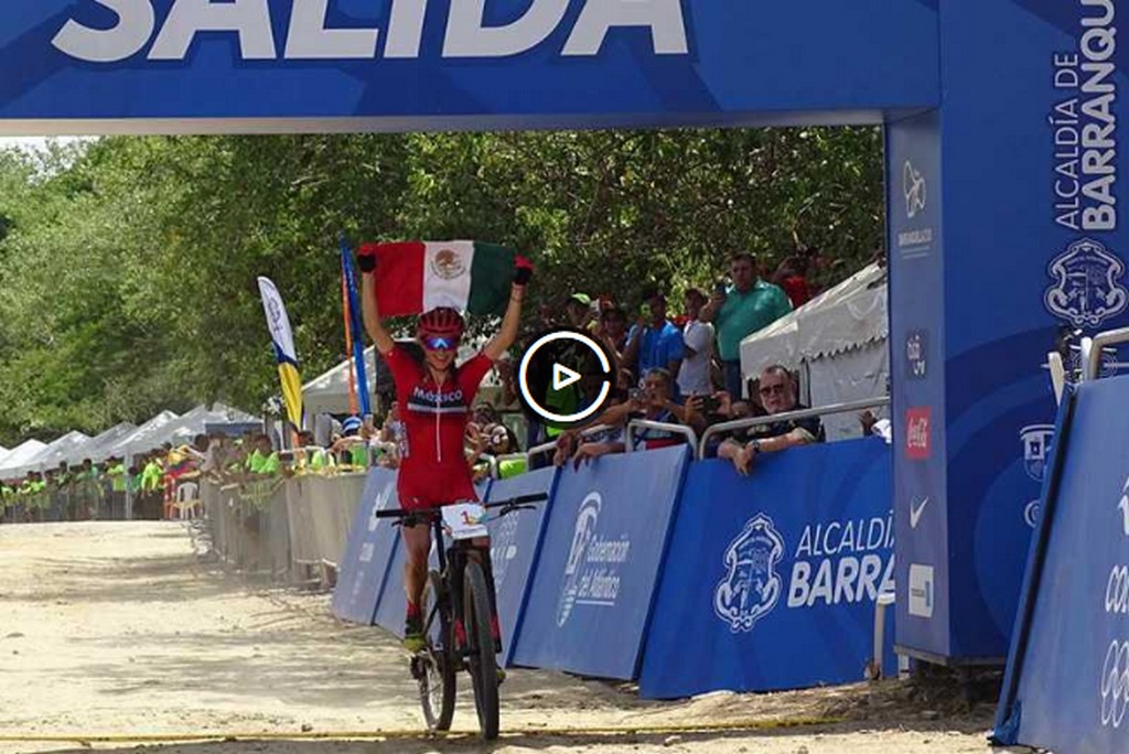 Daniela Campuzano gana oro en ciclismo de montaña