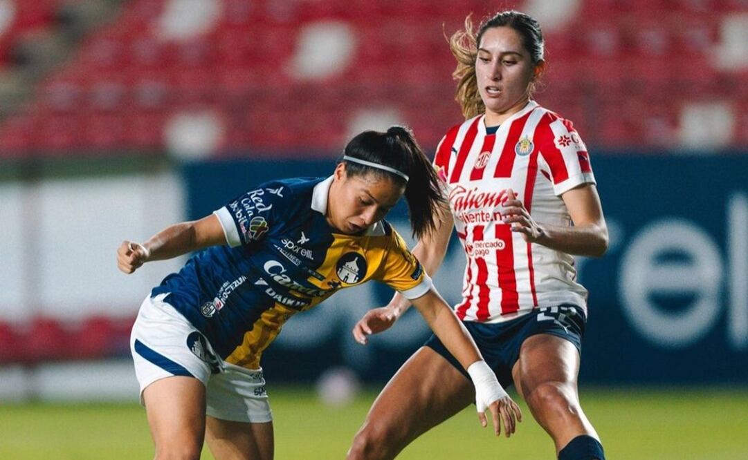 El Atlético de San Luis Femenil se enfrentó a las Chivas. Foto: Especial