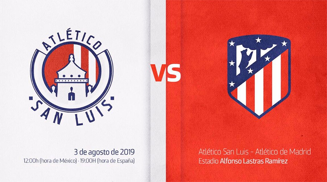 Atlético de San Luis confirma partido ante Atlético de Madrid