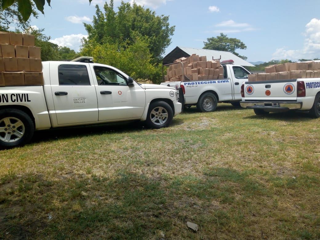 Entregan apoyos del FODEN por altas temperaturas