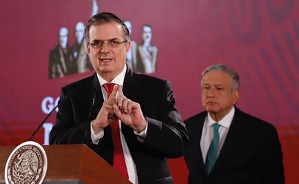 Ebrard: México tiene 45 días para disminuir flujo migratorio o podría haber aranceles