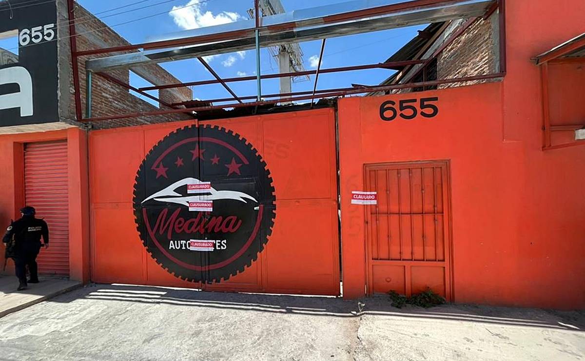 Clausuran negocio de autopartes ligado al supuesto agresor de un menor en Subway de SLP