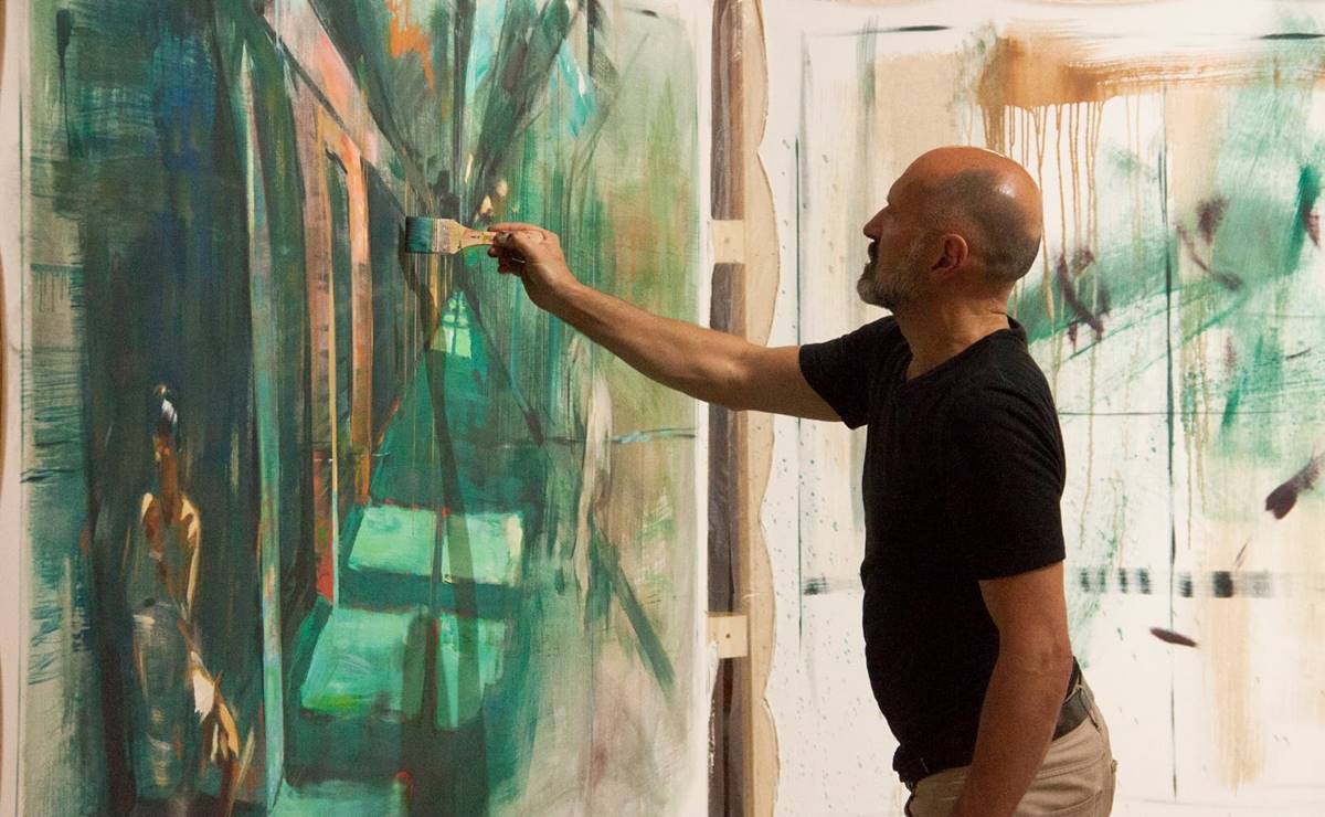 El pintor alemán Walter Padao realizará un performance artístico en el IPBA