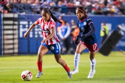 Atlético de San Luis Femenil cae ante Chivas