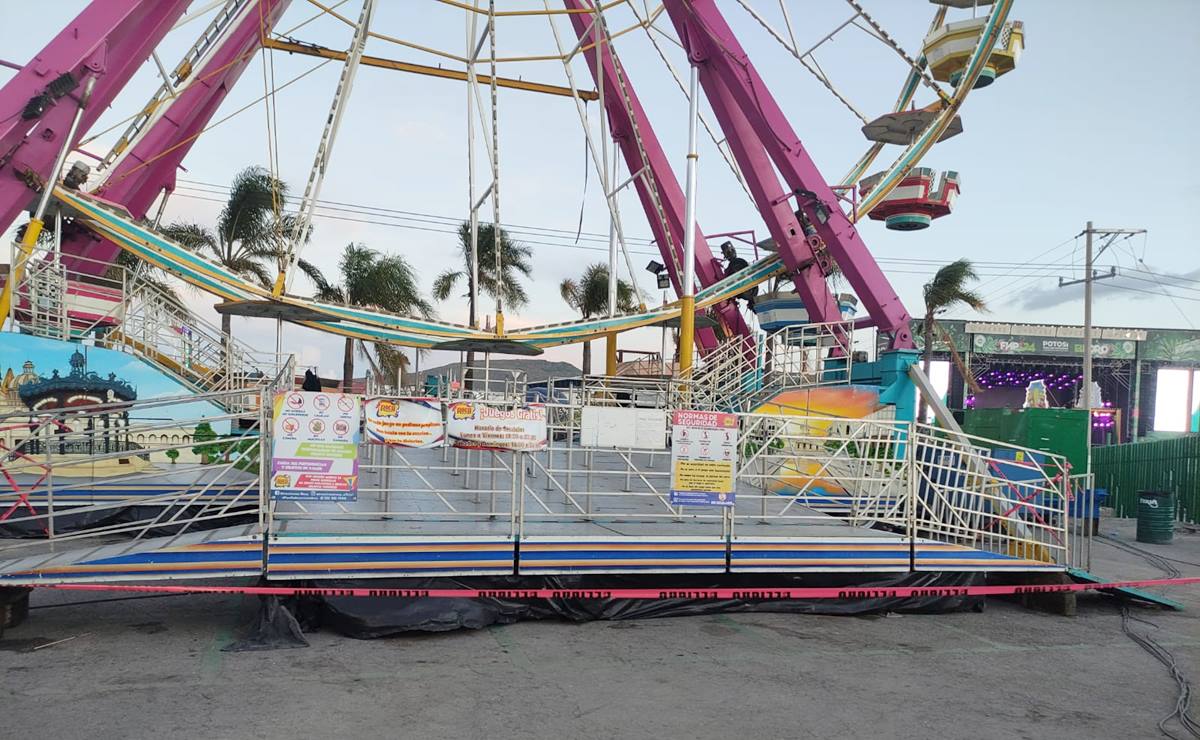 Gobierno de SLP dará apoyo económico a la familia de Irene, mujer que cayó de la Rueda de la Fortuna en la Fenapo