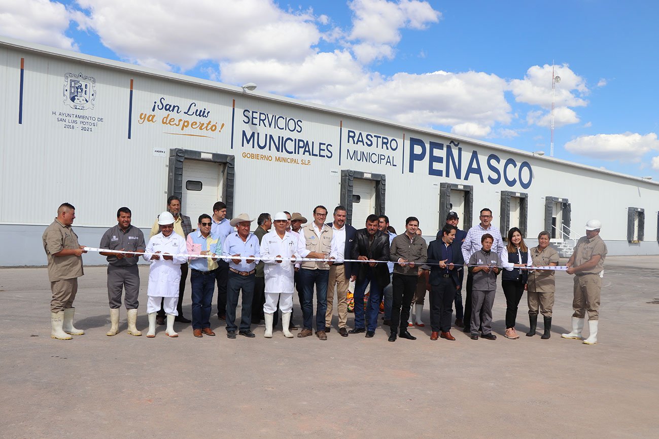 Gobierno capitalino inaugura rastro en Peñasco