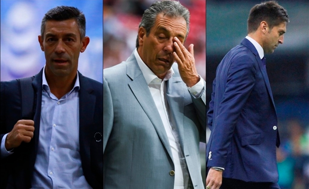 Los siete técnicos despedidos en el Apertura 2019