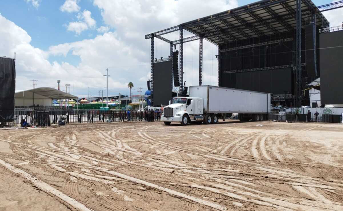 Tras fuertes lluvias, Protección Civil supervisa instalaciones de la Fenapo; hoy se abrirá hasta las 5 de la tarde. Fotos: Nancy Lizet Hernández