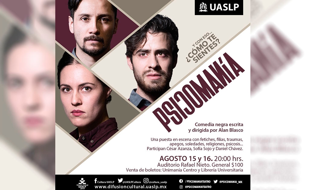 César Azanza regresa a SLP con Psicomanía