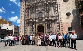 ¿Ya lo viste? Inicia segunda etapa de conservación del templo del Carmen en la capital de SLP