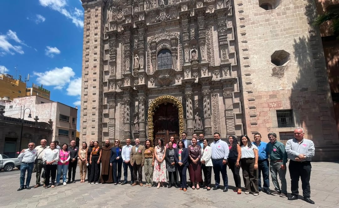 Inicia segunda etapa de restauración del templo del Carmen de SLP. Foto: Humberto Torres