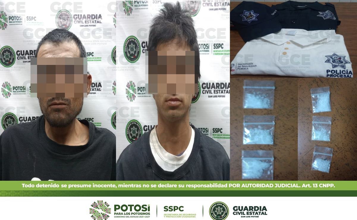 Detienen a dos por usurpación de funciones y posesión de droga en Soledad. Foto: Guardia Civil