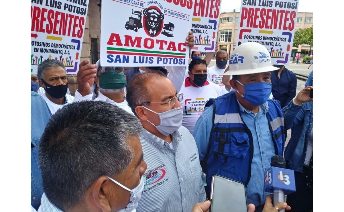 Más de 70% de empresas de transporte en San Luis Potosí están paralizadas: Amotac