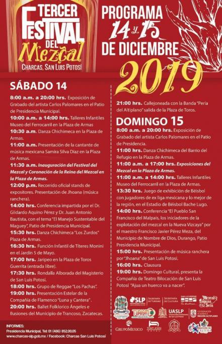 Charcas invita al Festival del Mezcal