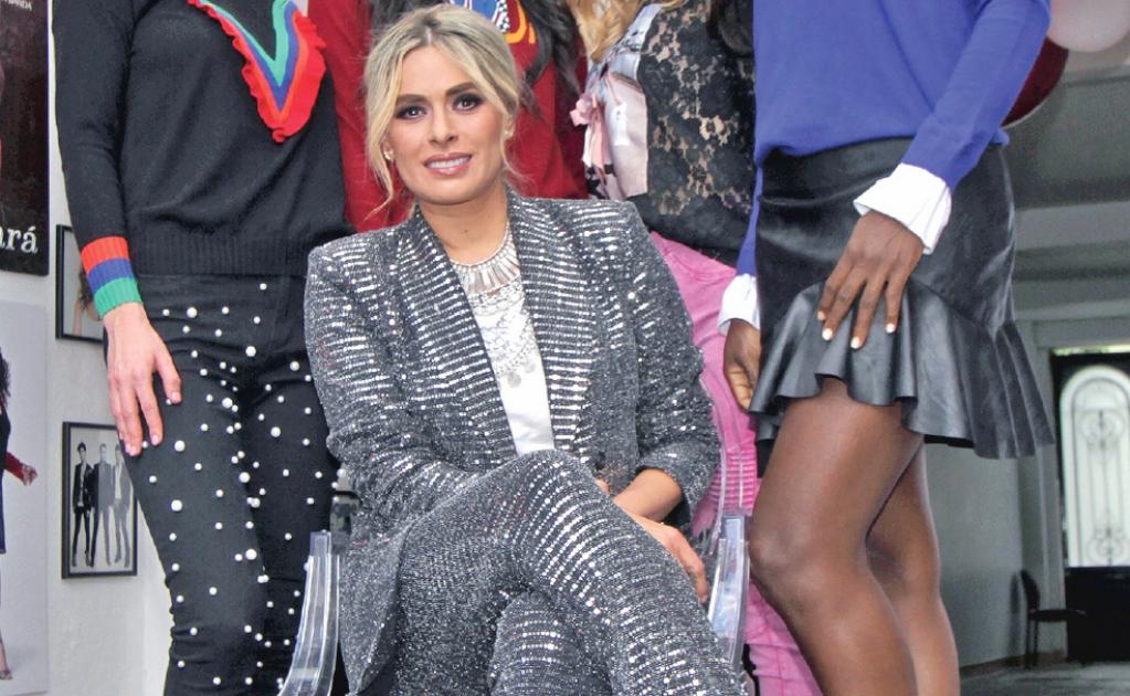 Montijo presentó su línea de ropa como parte de su empresa Latin Gal. Foto: CARLOS MEJÍA. EL UNIVERSAL