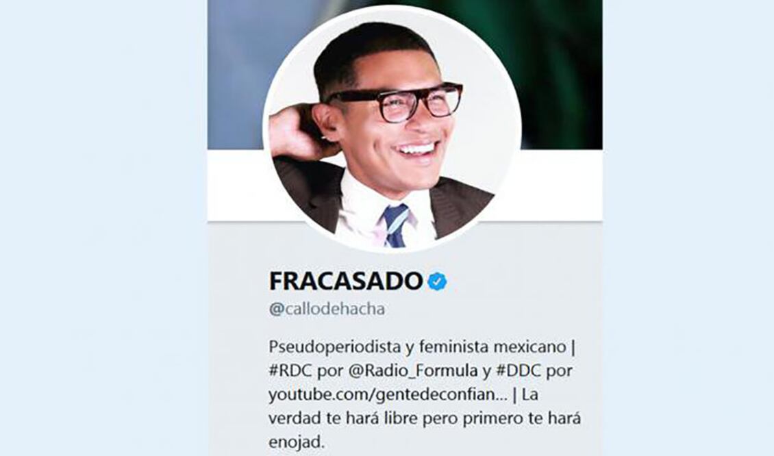 Callo de Hacha cambia su nombre a "Fracasado"
