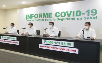 SLP sumó 21 nuevos contagios y 2 defunciones por Covid-19