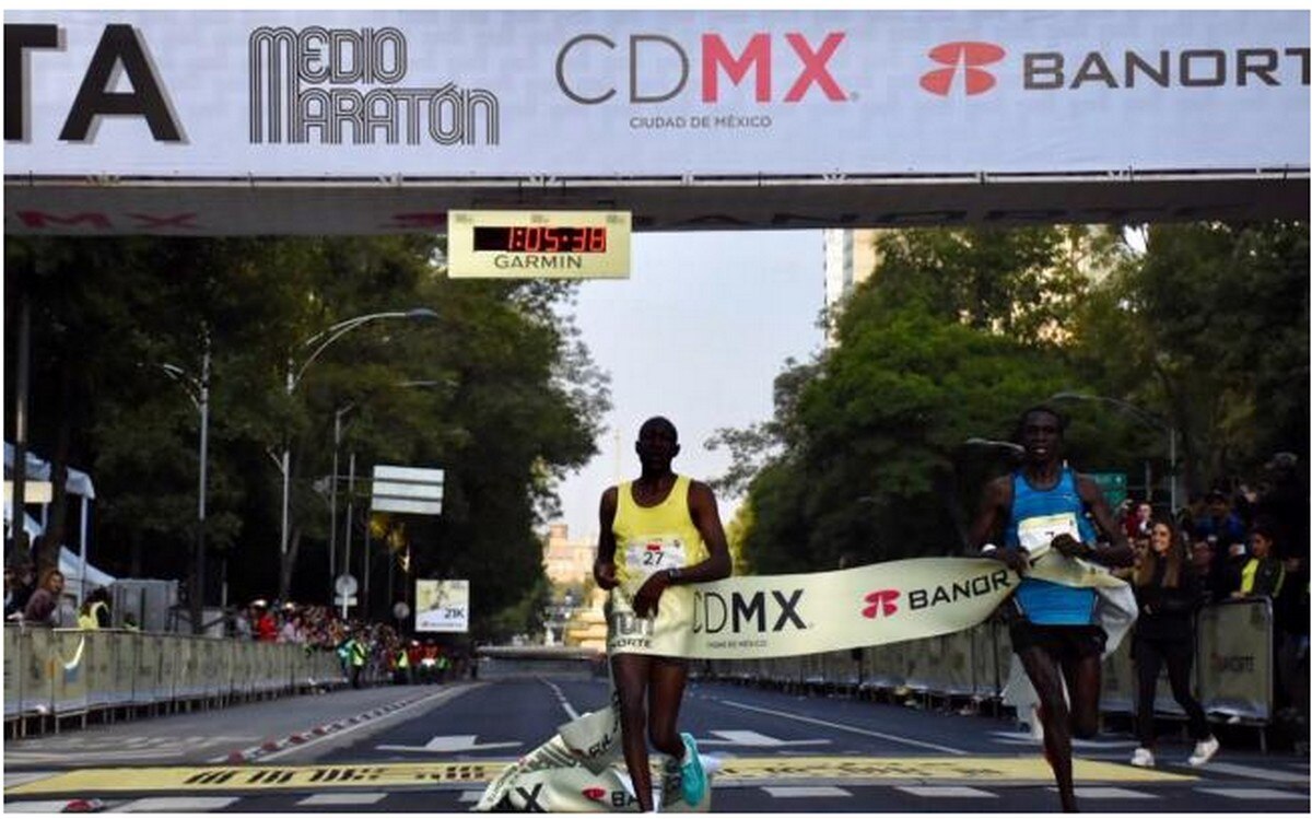 Medio Maratón de la CDMX con triunfos africanos
