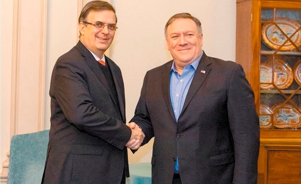 Ebrard anuncia reunión con Pompeo en la CDMX