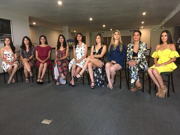 Presentan candidatas para reina de la FENAPO