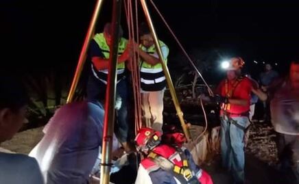 Muere hombre al interior de una cisterna a la que le daba mantenimiento en SLP