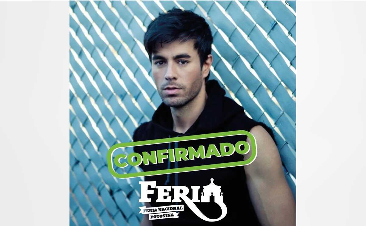Que siempre sí... patronato asegura que Enrique Iglesias está confirmado para la Fenapo
