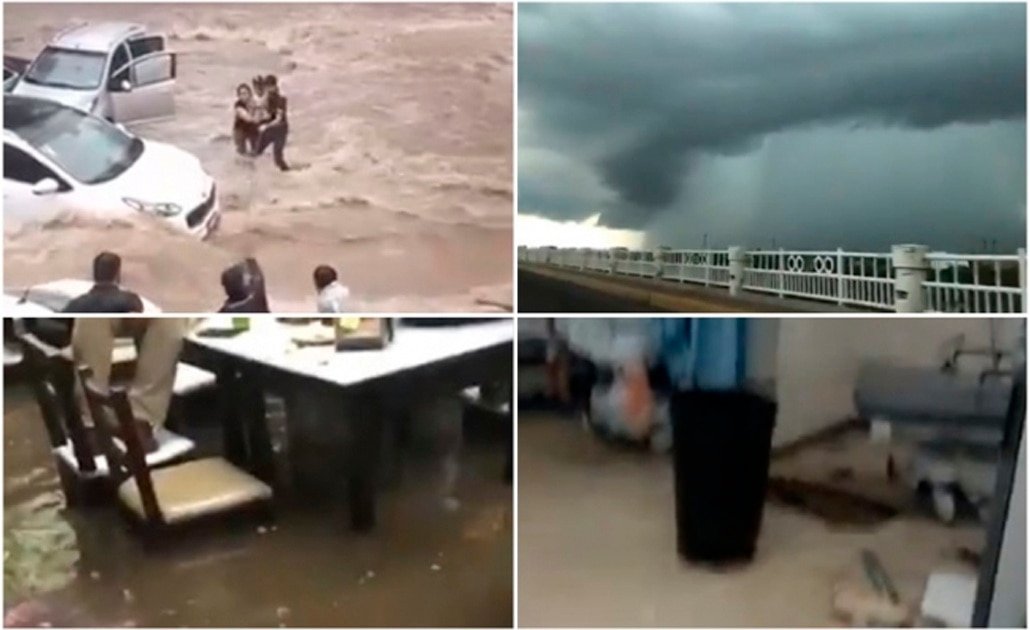 (VIDEO) Así se vivieron las lluvias de "Fernand" en Culiacán