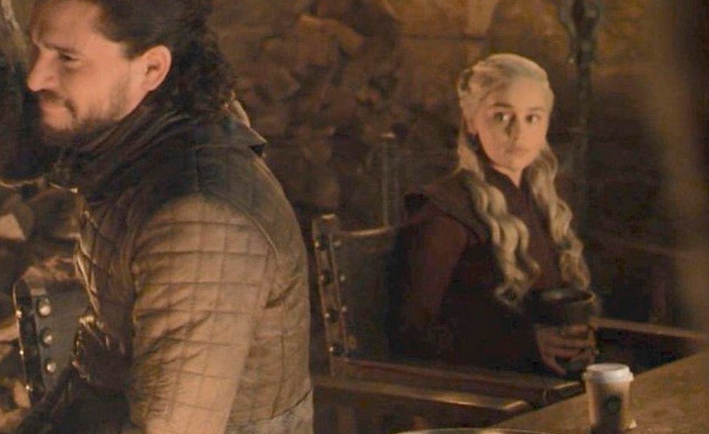 ¿Un vaso de una cafetería popular aparece en "Game of Thrones"?