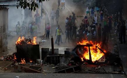  Registran disturbios en Caracas tras detención de militares rebeldes