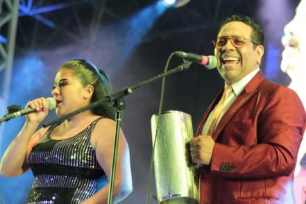 Al ritmo de la cumbia colombiana, la Sonora Dinamita llegó a la FENAPO 2019
