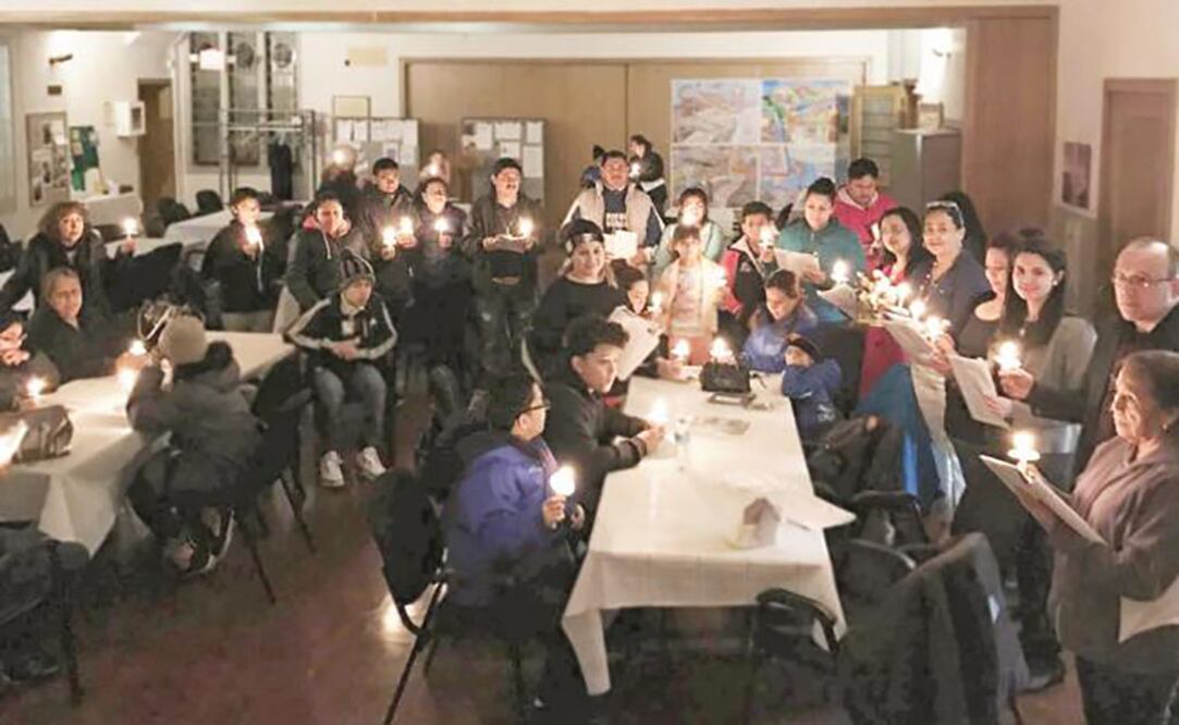 Los mexicanos que viven en Estados Unidos celebran posadas para recordar, con cierta nostalgia, las tradiciones de su país, todo esto en medio del clima de temor generado por el presidente Donald Trump. (CORTESÍA PACO MORENO)