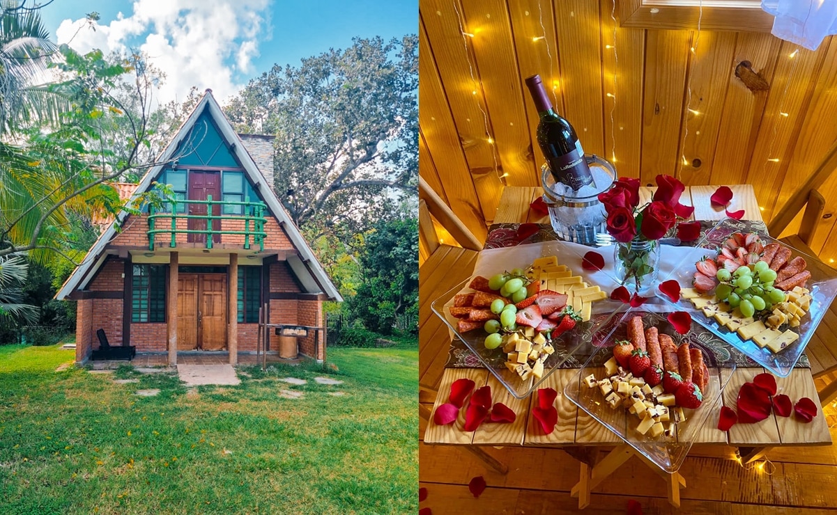Las mejores cabañas para visitar en pareja. Fotos: FB, Cabañas Cocay y Hotel y Cabañas Quinta Ortiz