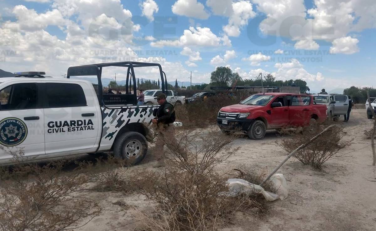 Sujeto armado abre fuego contra policías en Guadalcázar, SLP; es detenido