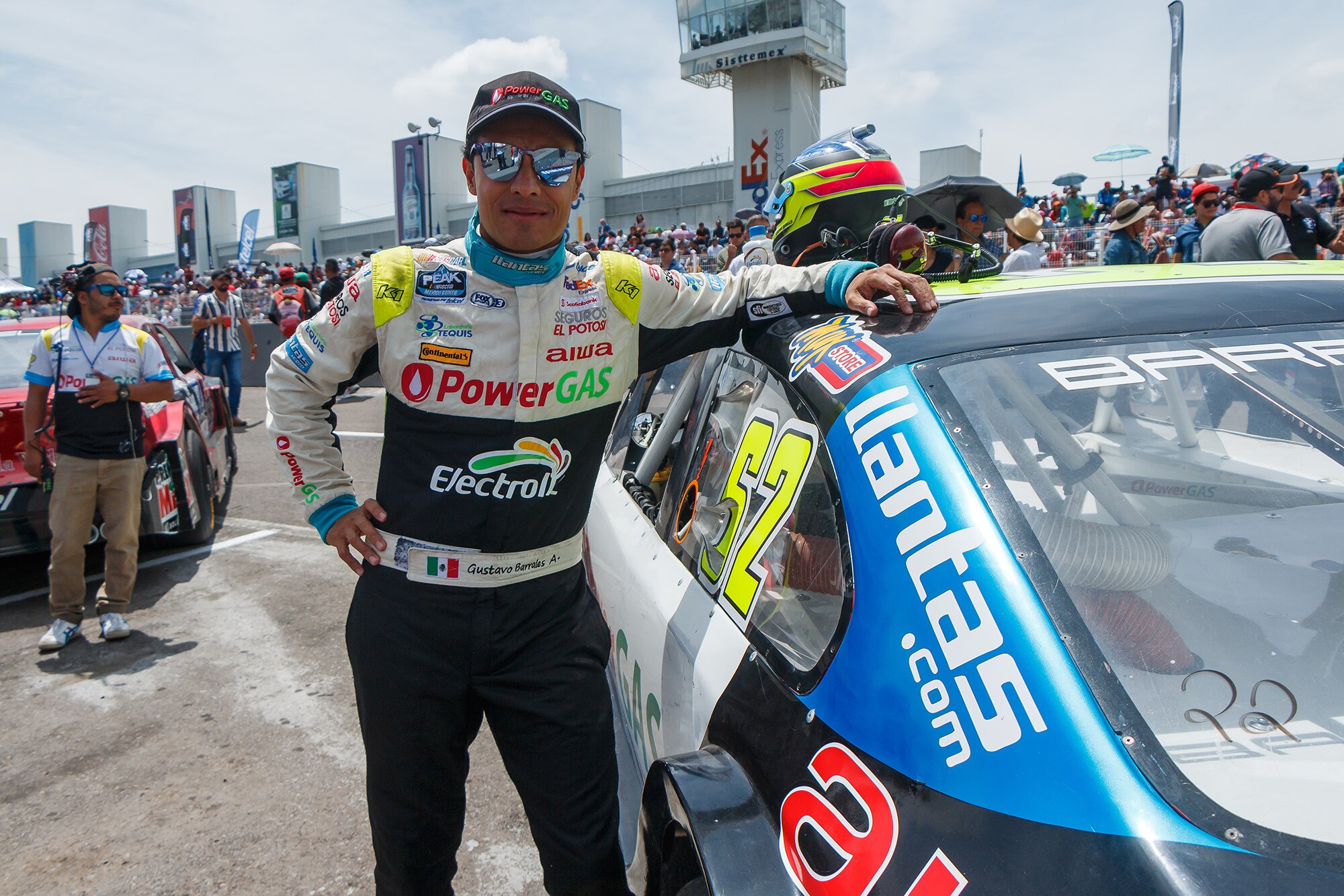 Gustavo Barrales buscará poner en alto a los potosinos en Nascar México