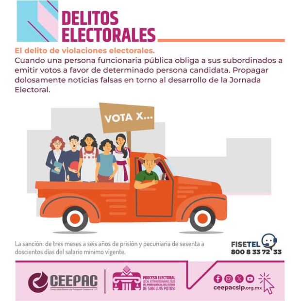 CEEPAC a favor de llevar “acordeón” para votar en elección judicial este 1 de junio