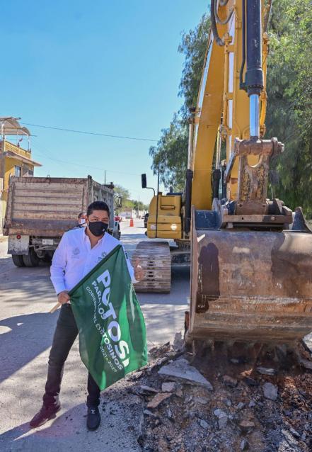 Arrancan obras hidráulicas y de pavimentación en Soledad; invertirán 500 mdp