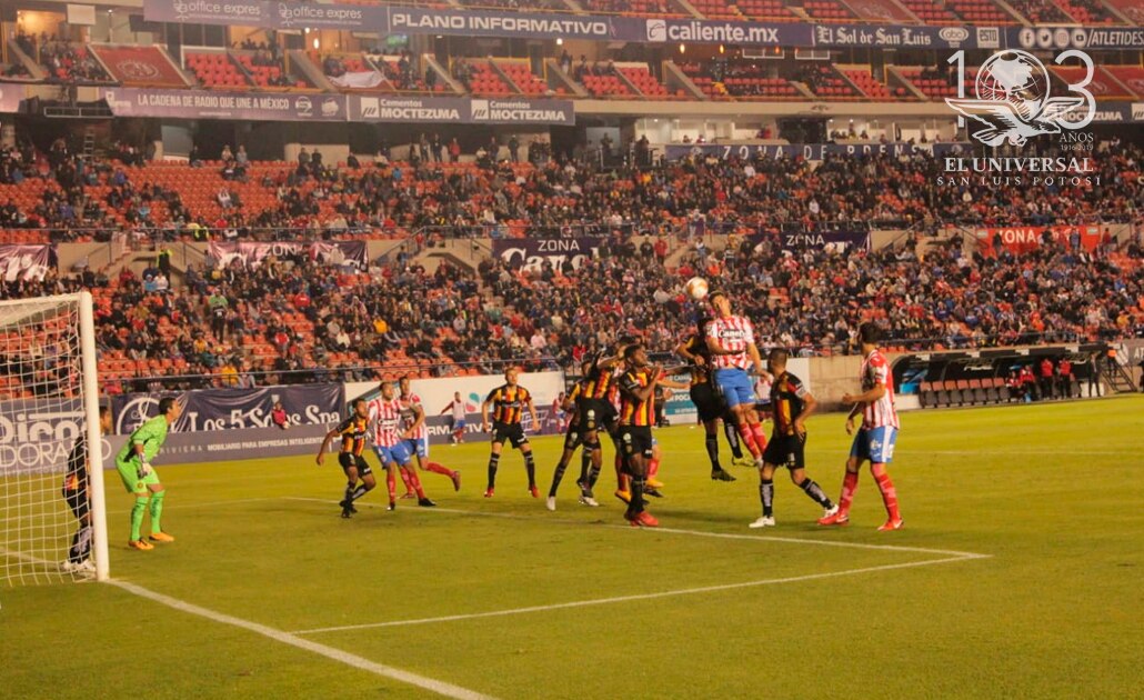 Atlético de San Luis empata a cero goles con Leones Negros