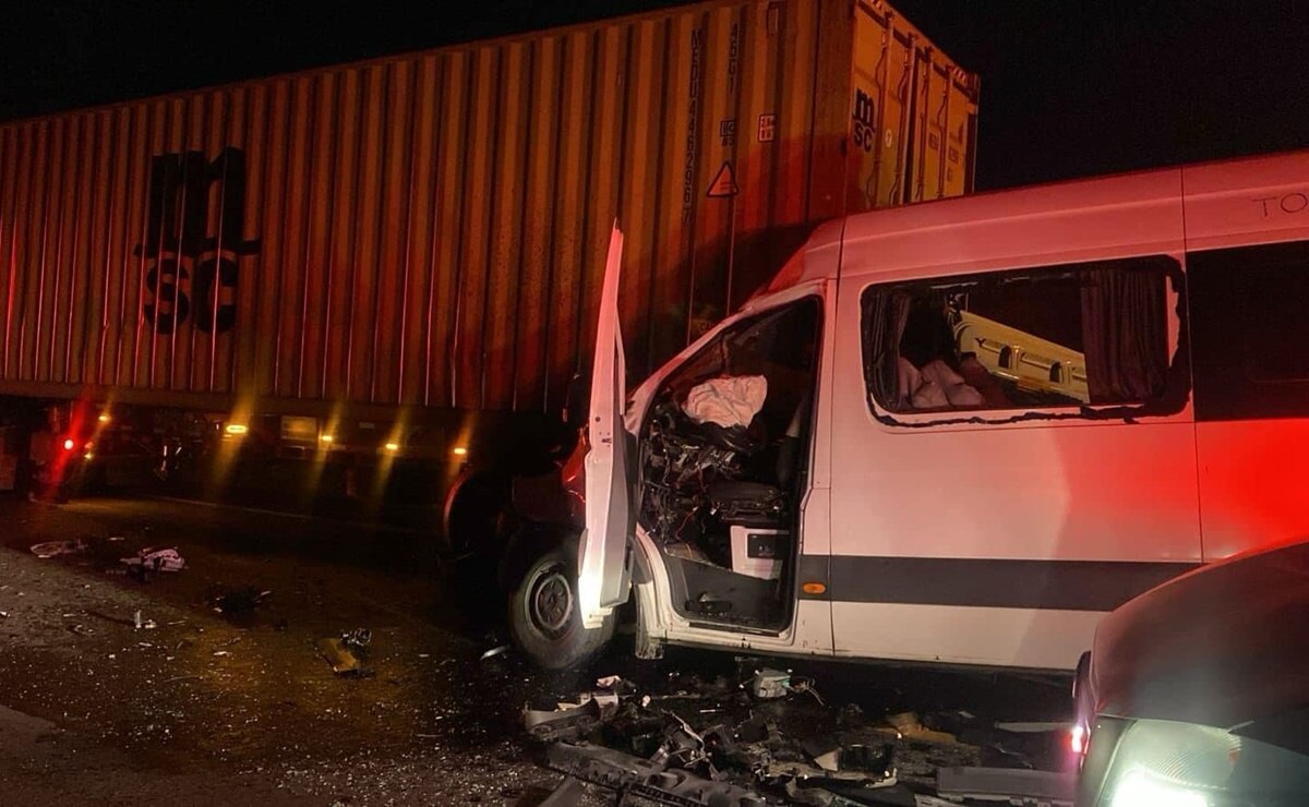 Accidente en la carretera a Rioverde deja 10 muertos. Foto: Espcial