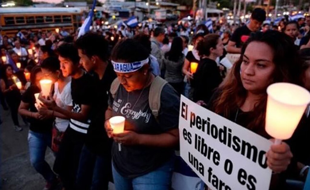 Ser periodista independiente, una “profesión peligro” en Nicaragua
