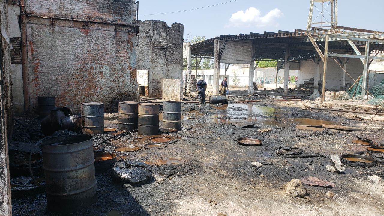 Incendio provoca movilización