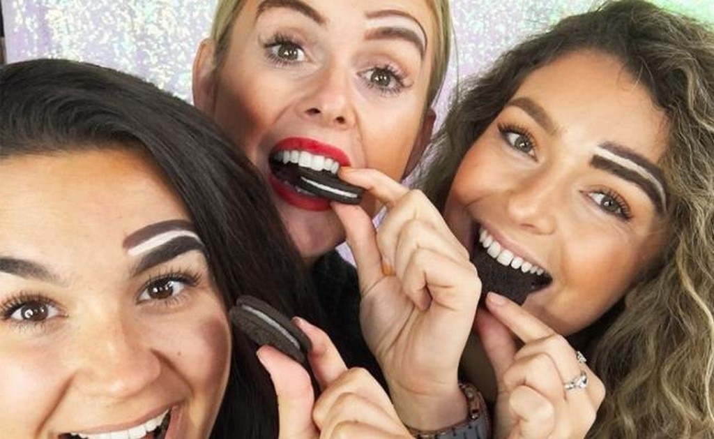  Cejas Oreo, la nueva y horrorosa tendencia de belleza en Instagram